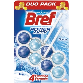Bref Power Active 4 Formel Ocean Breeze WC-Block 2 x 51 g, Duopack
