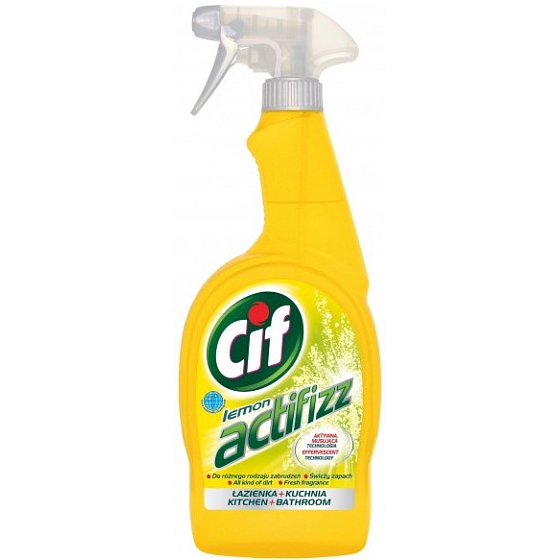 Cif Actifizz Lemon Küchen- + Badspray 750 ml