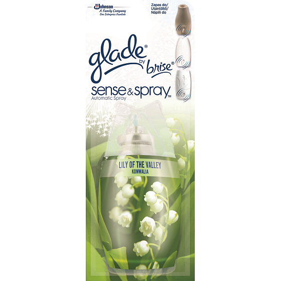 Glade Sense & Spray Maiglöckchen-Lufterfrischer 18 ml Spray nachfüllen