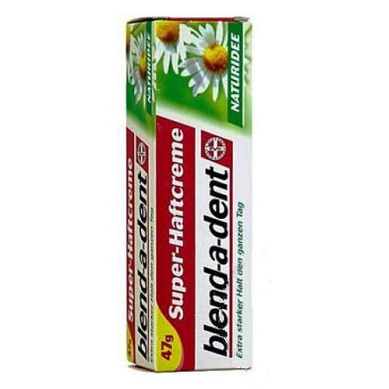Blend-a-dent Extra Starker Naturidee Kamille Fixiercreme für Zahnersatz 47 g