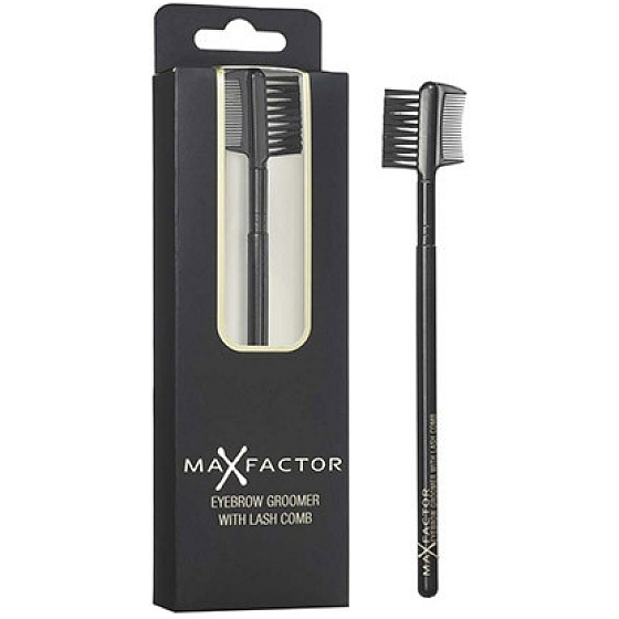 Max Factor Eyebrow Groomer Brush, Augenbrauenbürste mit Wimpernkamm 1 Stück