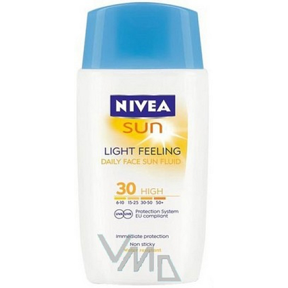 Nivea Sun Light Feeling LSF30 Leichte Sonnencreme 50 ml