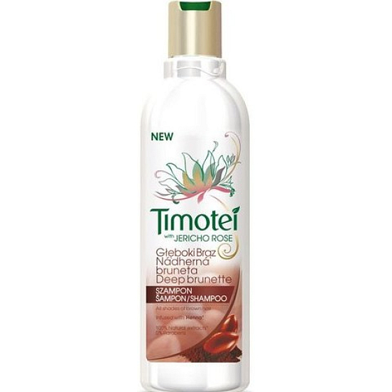 Timotei Wunderschönes brünettes Shampoo für braune Haartöne 400 ml