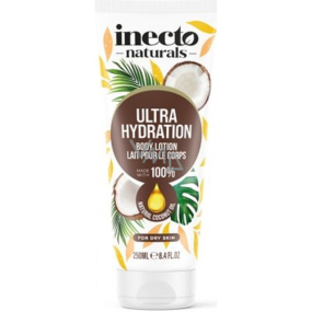 Inecto Naturals Kokosnuss-Körperlotion mit reinem Kokosnussöl 250 ml