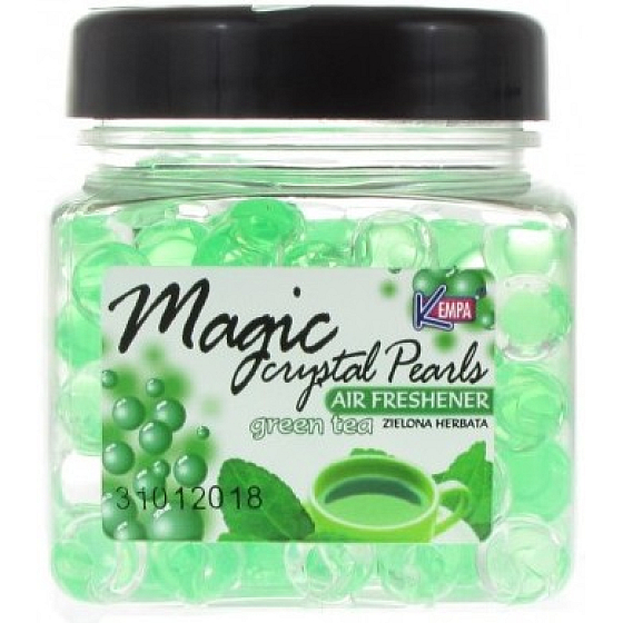 Kempa Magic Crystal Grüner Tee Gelkugeln Lufterfrischer 150 g
