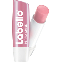 Labello Pearly Shine, Lippenbalsam mit Extrakten aus Perlen und Seide, 4,8 g