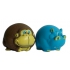 Magnum Vinyl Monkey / Hippopotamus Spielzeug Pfeifen für Hunde 8 cm
