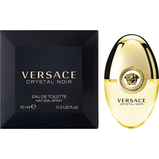 Versace Crystal Noir Eau de Toilette für Frauen 10 ml, Miniatur