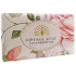 Englische Seife Blooming Rose natürliche parfümierte Seife mit Sheabutter 190 g