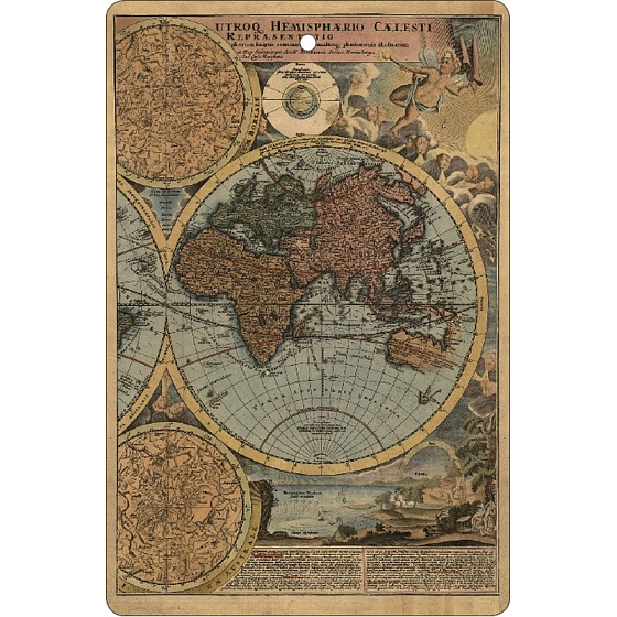 Böhmen Geschenke Aromatische Duftkarte Karte 10,5 x 16 cm