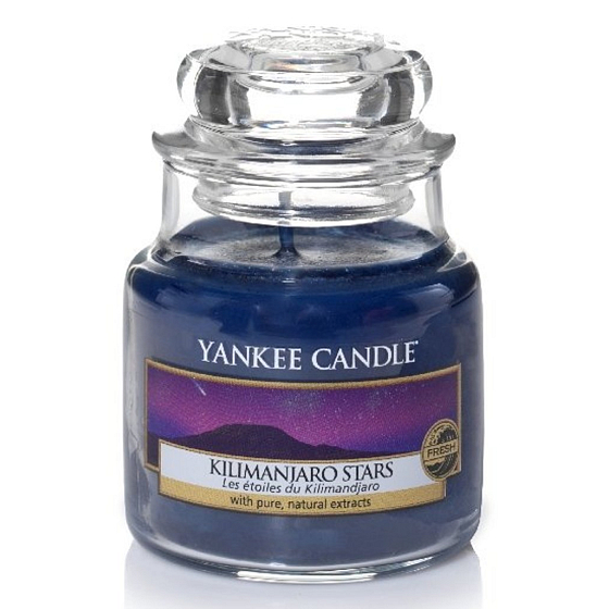 Yankee Candle Kilimanjaro Stars - Sterne über Kilimanjaro Classic Duftkerze Kleines Glas 104 g