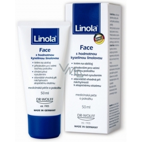 Linola Face mit wertvoller Linolsäure Gesichtscreme für sehr trockene Haut 50 ml