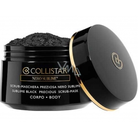 Collistar Nero Sublime Sublime Black Precious Scrub-Mask Peeling schwarze Körpermaske 450 g