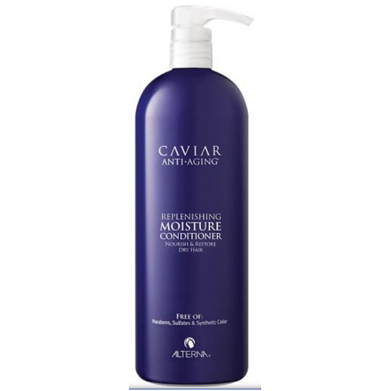 Alterna Caviar Replenishing Moisture Caviar revitalisierender feuchtigkeitsspendender Conditioner für trockenes und strapaziertes Haar 1 l Maxi