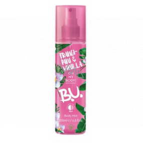 BU Frangipani & Vanilla Body Mist parfümiertes Körperspray für Frauen 200 ml