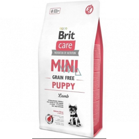 Brit Care Mini Puppy Lamm getreidefreies hypoallergenes Super Premium-Futter für Welpen kleiner Rassen 0,4 kg