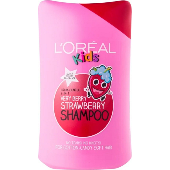 Loreal Paris Kids Very Berry Strawberry Kinder Shampoo und Spülung 2in1 250 ml