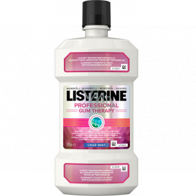 Listerine Professinal Zahnfleischtherapie Crips Minze Mundwasser 500 ml