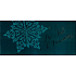 Albi Weihnachtsgrußkarte Luxury Schneeflocke 9 x 19 cm
