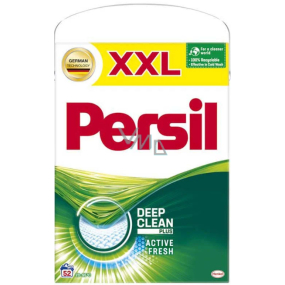 Persil Deep Clean Regular Active Fresh Waschpulver für weiße Kleidung 52 Dosen 3,38 kg