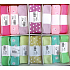 Ditipo Stoffband Flora pastell dunkelrosa 3 m x 25 mm
