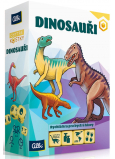 Albi Clever Dinosaurs Dinosaurier Wissens- und Beobachtungsspiel, ab 8 Jahren