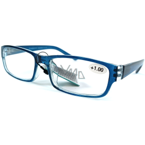 Berkeley Lese-Dioptrienbrille +1,0 Kunststoff blau 1 Stück MC2062