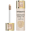 Dermacol Infinity Mehrzweck-Make-up und Concealer 01 Fair 20 g