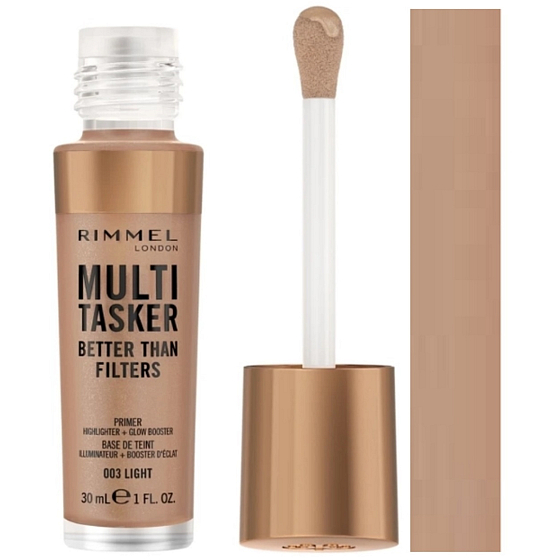 Rimmel London Multi-Tasker Better Than Filters 3in1 Lang anhaltendes getöntes Make-up 003 Light 30 ml