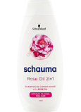 Schauma Shampoo und Conditioner 2in1 Rose Oil, 400 ml