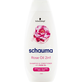Schauma Shampoo und Conditioner 2in1 Rose Oil, 400 ml