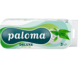 Paloma 3-lagiger Toilettenpapier Grüntee, 10 Rollen