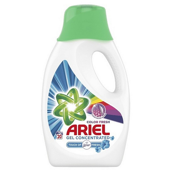 Ariel Touch of Lenor Frisches flüssiges Waschgel 20 Dosen 1,1 l