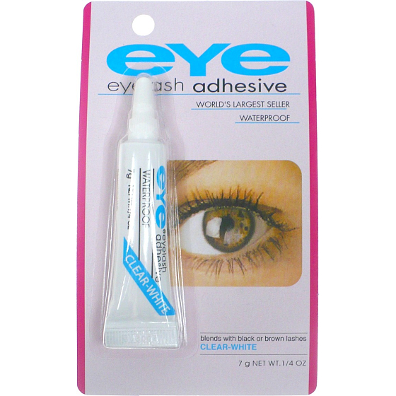 EyelaShes Kleber für falsche Wimpern Clear-White 7 g