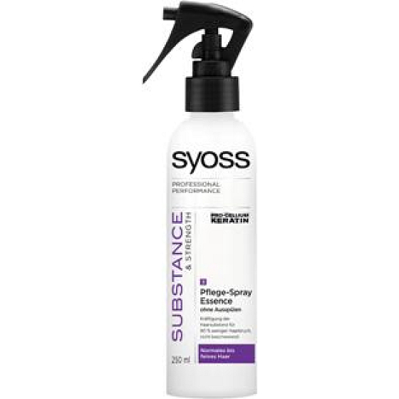 Syoss Substance & Strength Balm Für normales bis feines Haar Spray 250 ml