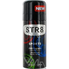 Str8 Sport Deodorant Spray für Männer 150 ml