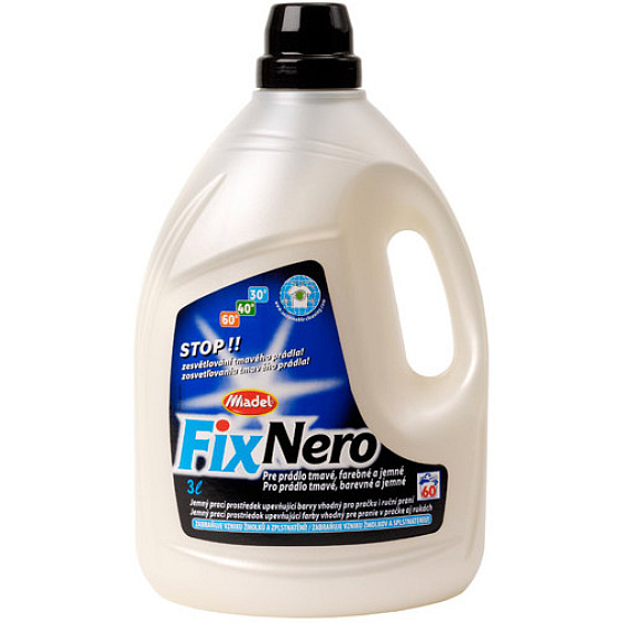 Griff Fix Nero für dunkle, farbige und empfindliche Wäsche mit Farbfixierungseffekt 3 l 60 Wäschen