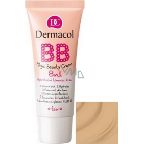 Dermacol Magic Beauty Cream Feuchtigkeitsspendende BB Cream 8in1 Shade Fair 30 ml