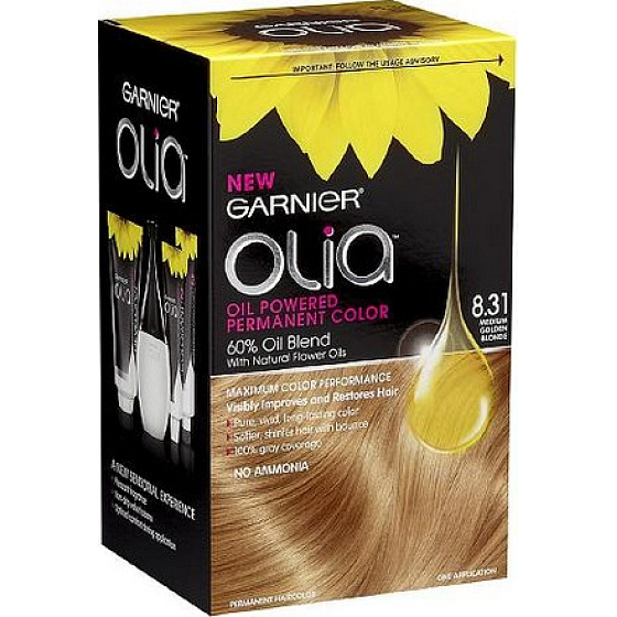 Garnier Olia Haarfarbe ohne Ammoniak 8.31 Goldene Ascheblond