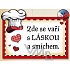Nekupto Holzschild mit Zitaten klein 17 x 10 cm 1 Stück, 035