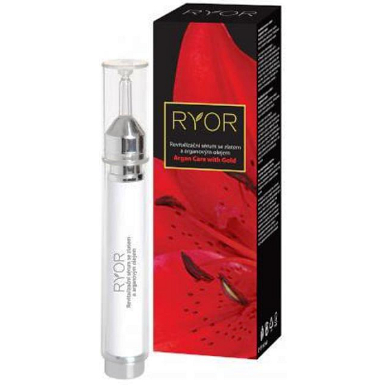 Ryor Argan Care mit Gold mit Gold und Arganöl Revitalisierendes Serum 15 ml