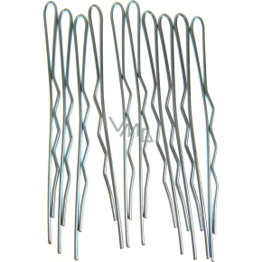 Duko Haarspangen silber 7 cm 10 Stück 527N Duko Haarspangen silber 7 cm 10 Stück 527N