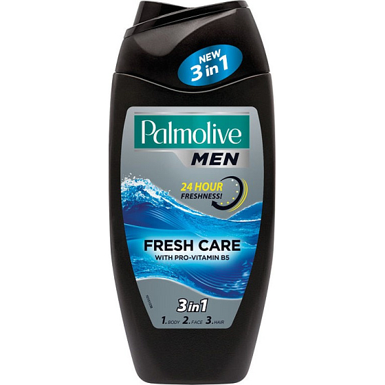 Palmolive Men Fresh Care 3 in 1 Duschgel für Körper, Gesicht und Haare 250 ml