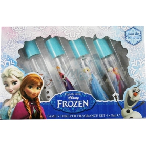 Disney Frozen EdT Eau de Toilette Spray 4 Düfte für kleine Mädchen 4 x 8 ml