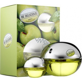 DKNY Donna Karan Be Delicious Women parfümiertes Wasser 100 ml + parfümiertes Wasser 7 ml, Geschenkset