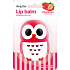 Body Club Owl Erdbeer Lippenbalsam 3,5 g