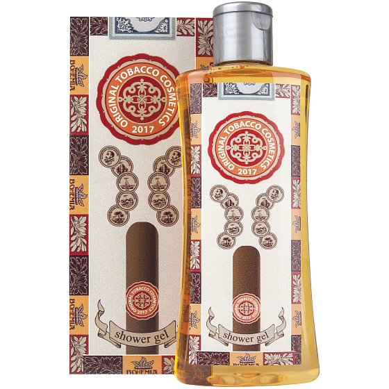Bohemia Gifts Tabak Duschgel für Männer 250 ml