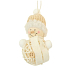 Rattan Schneemann zum Aufhängen 11cm No.1