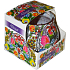 Geben Sie Violet Design dekorative aromatische Kerze in Glas 80 g