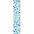 Nekupto Geschenkpapier 70 x 150 cm Blaugrüne Blumen
